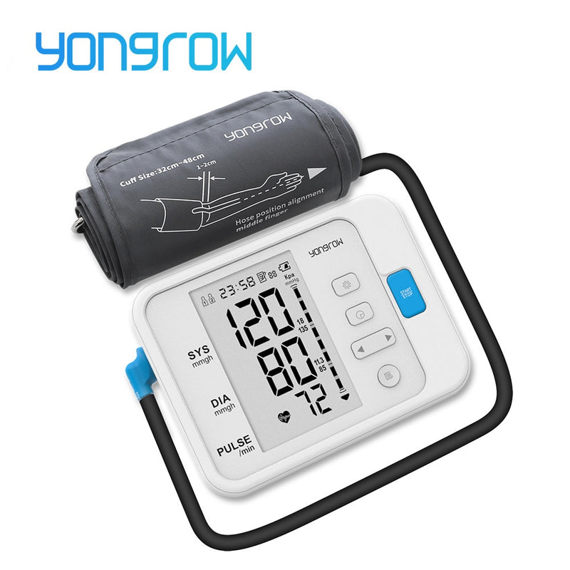 Yongrow Portable Digital Upper Arm Blood Pressure Monitor - KiwisLove