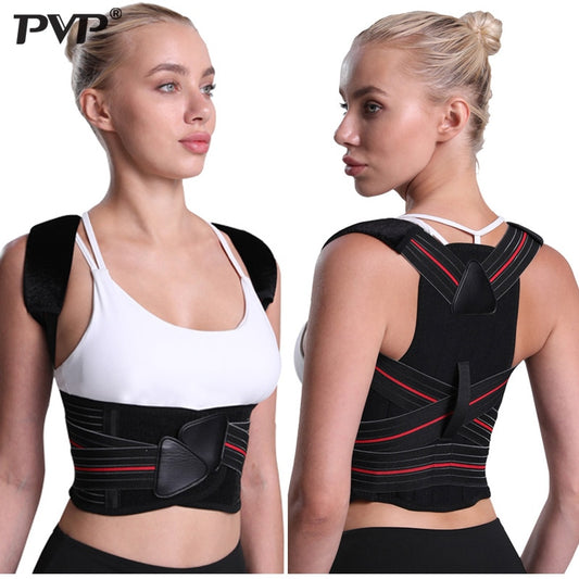 Adjustable Posture Corrector Back Support Shoulder Back Brace Posture - KiwisLove