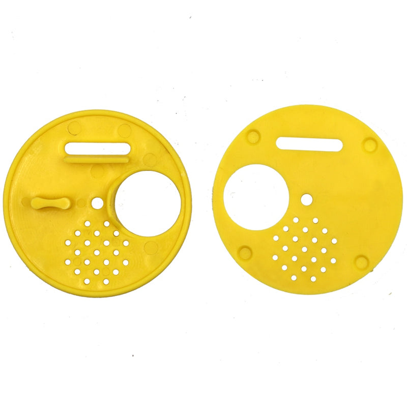 20 Pcs Beekeeping Box Design Round Plastic Beehives Nest Door Vents Bee Tools Beekeeping Equipment Supplies - KiwisLove