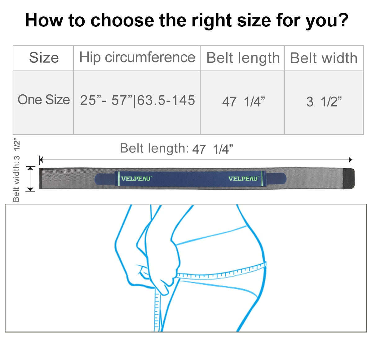 VELPEAU Pelvic Belt for Postpartum Pelvic Correct Belt and Protection Posture Corrector - KiwisLove