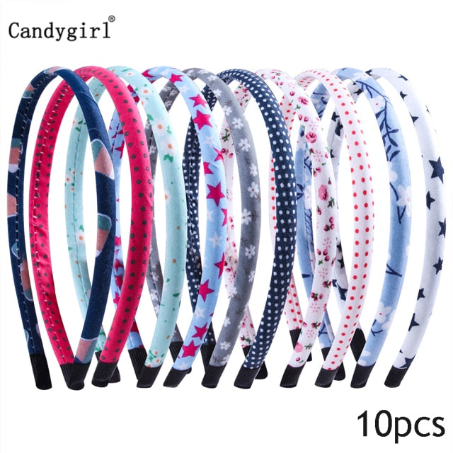 10pcs Flower Headband for Girls - KiwisLove