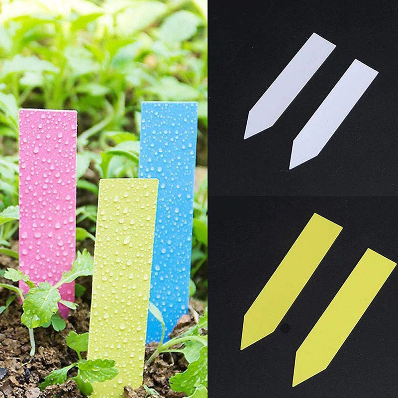 100Pcs Garden Plant Labels Plastic Plant Tags - KiwisLove