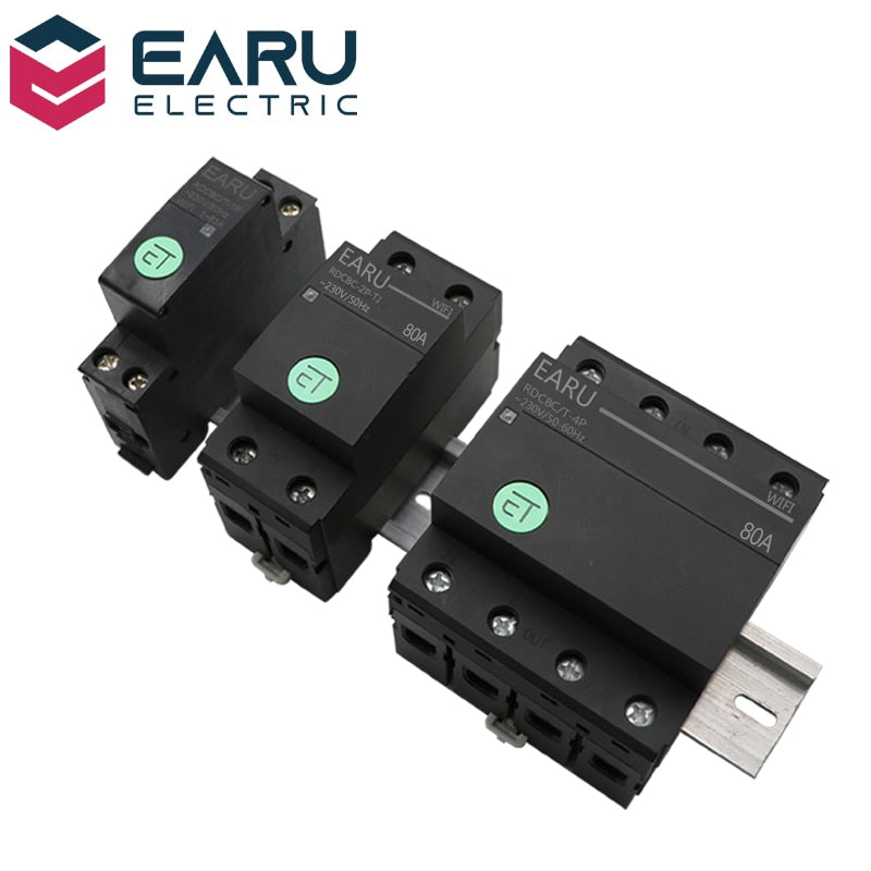 Smart WiFi Circuit Breaker Time Timer Relay Switch Voice Remote Control - KiwisLove