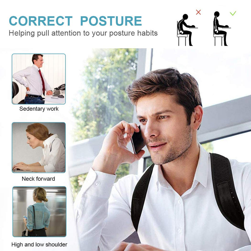 Adjustable Clavicle Posture Corrector  Upper Back Brace - KiwisLove