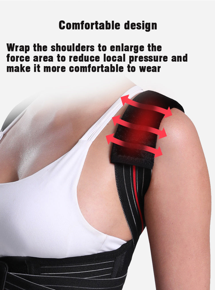 Adjustable Posture Corrector Back Support Shoulder Back Brace Posture - KiwisLove