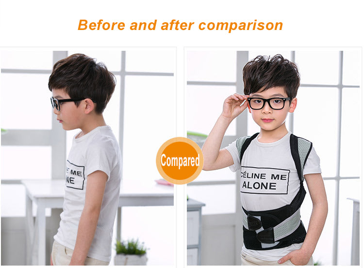 Back Shoulder Support Belt Posture Corrector for Adult Children Back Straightener Braces Lumbar Support Straight Shoulder Tights - KiwisLove