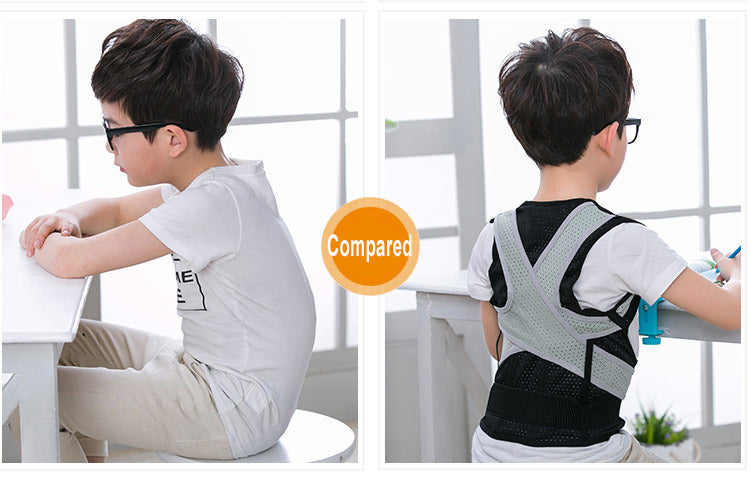 Back Shoulder Support Belt Posture Corrector for Adult Children Back Straightener Braces Lumbar Support Straight Shoulder Tights - KiwisLove