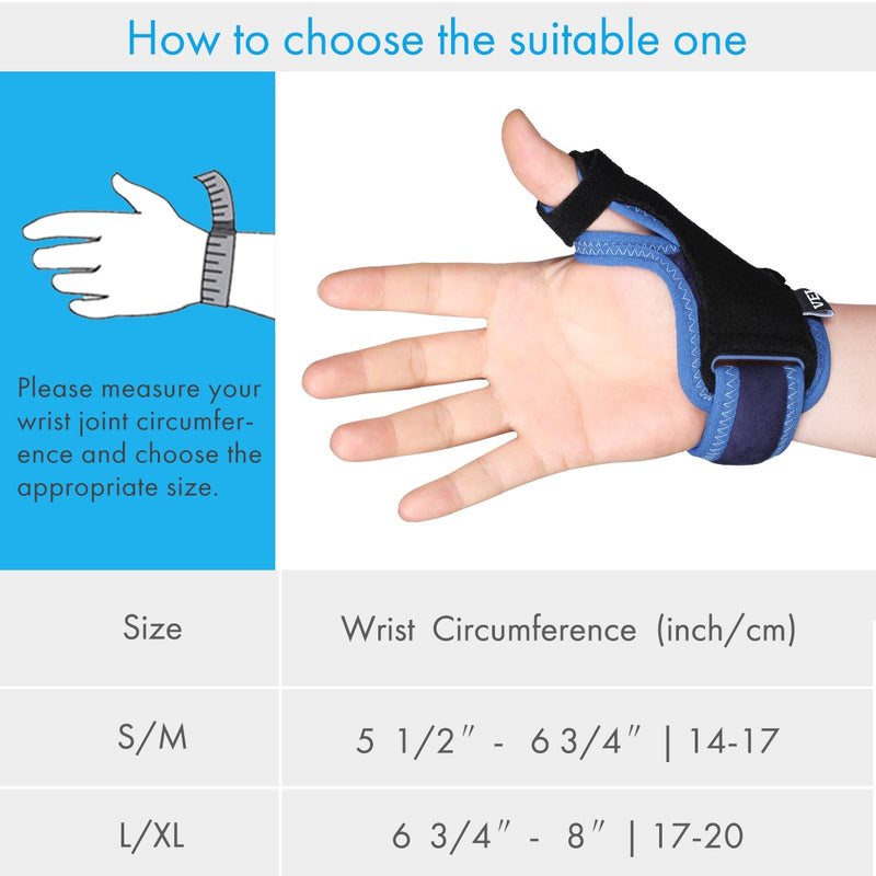 VELPEAU Thumb Splint with Wrist Support Brace Thumb Brace - KiwisLove