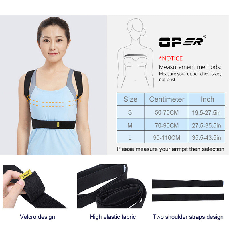 OPER Posture corrector Belt Children Back Posture Humpback Adjustable Brace - KiwisLove