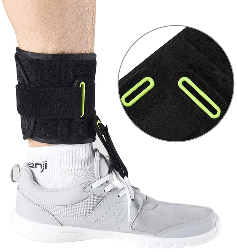 Tenbon Adjustable Ankle foot Support Brace Plantar Fasciitis Foot Drop Foot - KiwisLove