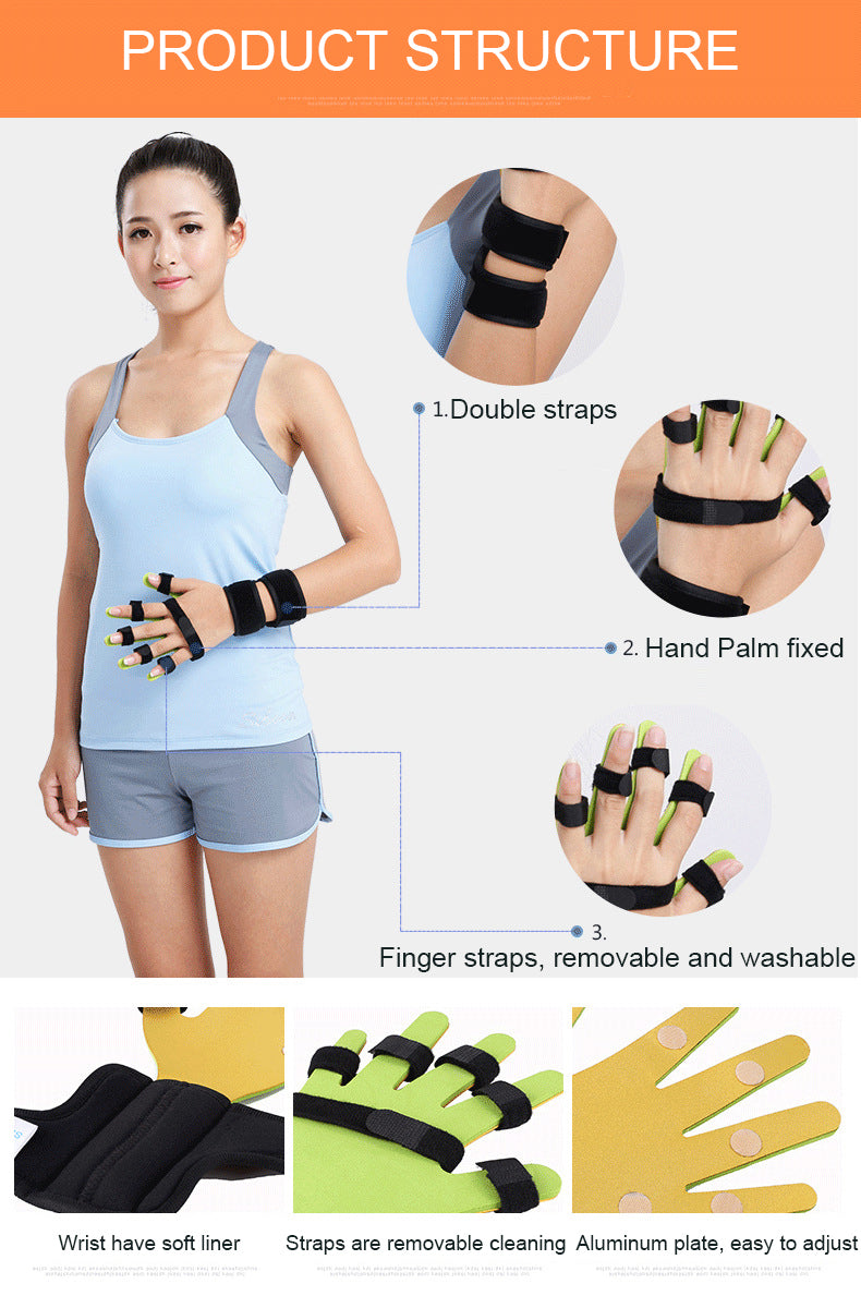 OPER Adjustable Separate Finger Train Device support Orthosis Stroke Cerebral - KiwisLove