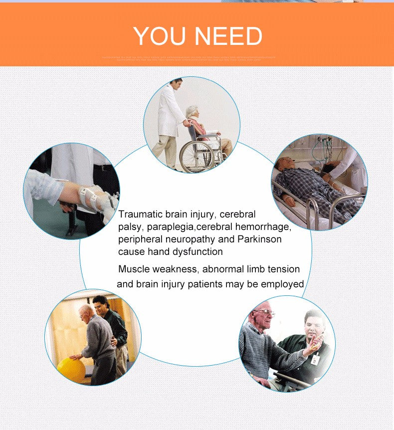 OPER Finger Posture Corrector Anti-Spasticity Ball Splint Hand Functional Orthosis - KiwisLove