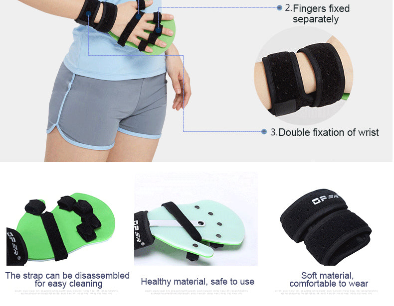 OPER Separate Fingers Splint/Tape Hand Orthosis Brace Extension - KiwisLove