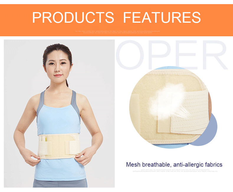 Back Support Posture Corrector Lumbar Lower Back Brace - KiwisLove