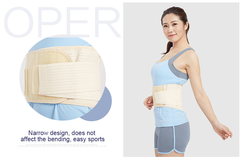 Back Support Posture Corrector Lumbar Lower Back Brace - KiwisLove