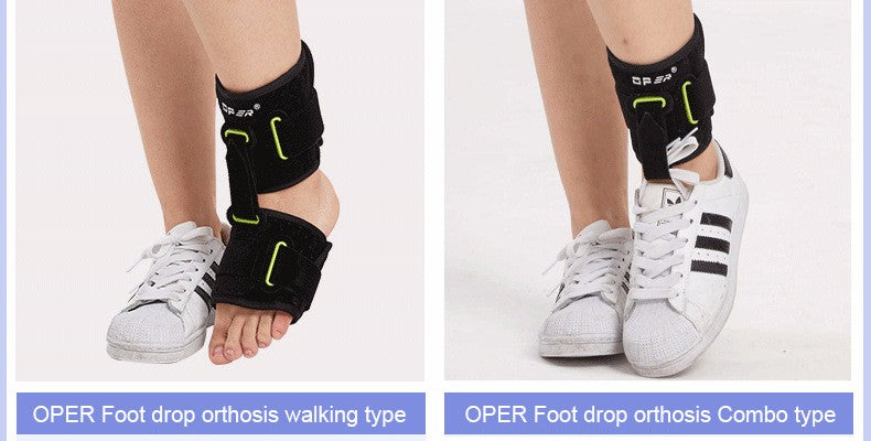 OPER Adjustable Ankle foot Support Brace Plantar  Foot Drop Foot Cramp - KiwisLove