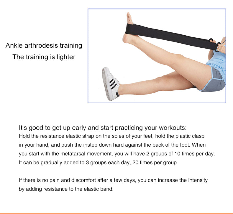 OPER Ankle-Strap Training Belt Ankle Joint Hemiplegia Foot Drop Correction Achilles - KiwisLove