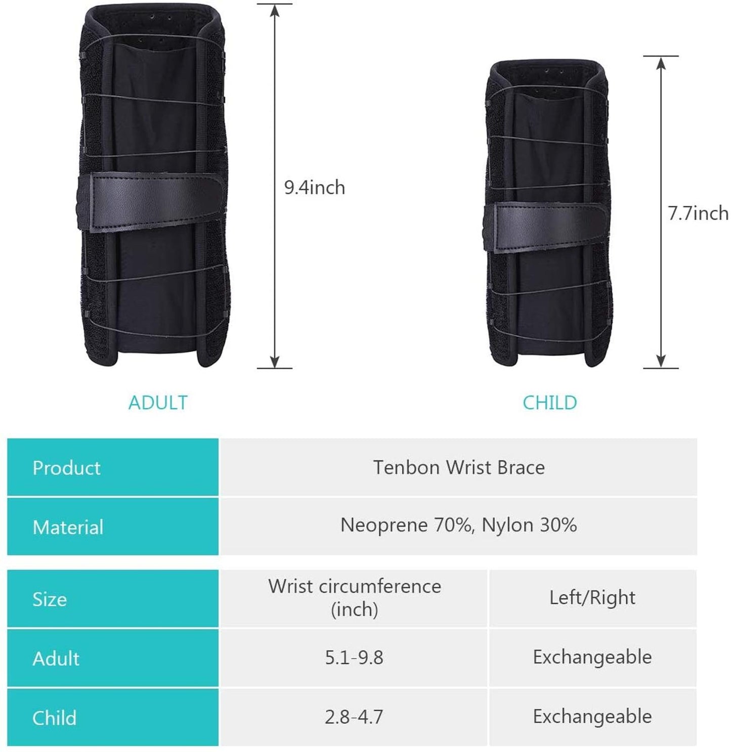 wrist strap pad hand support protection sprain wrist strap wrist strap splint - KiwisLove