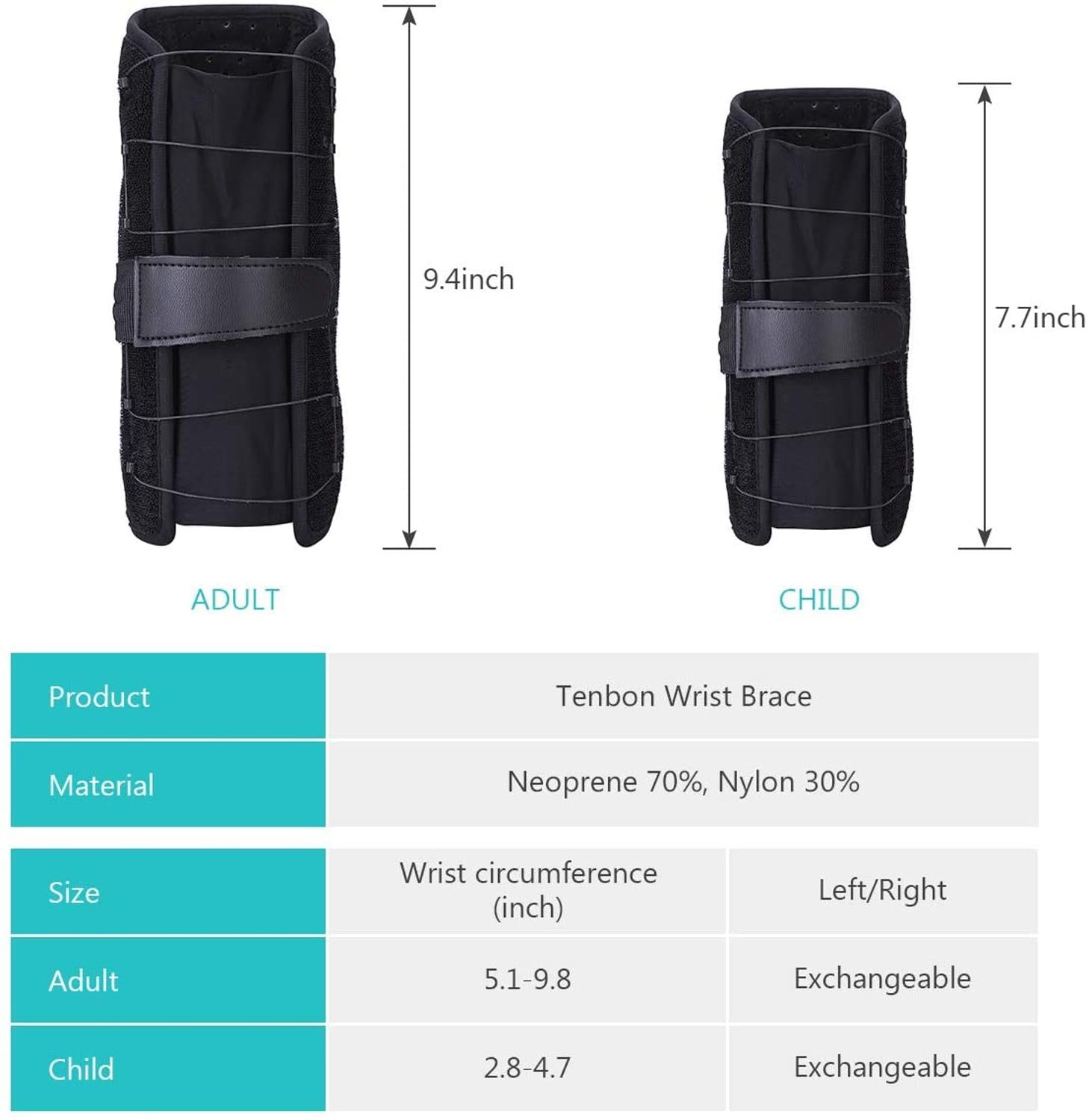 wrist strap pad hand support protection sprain wrist strap wrist strap splint - KiwisLove