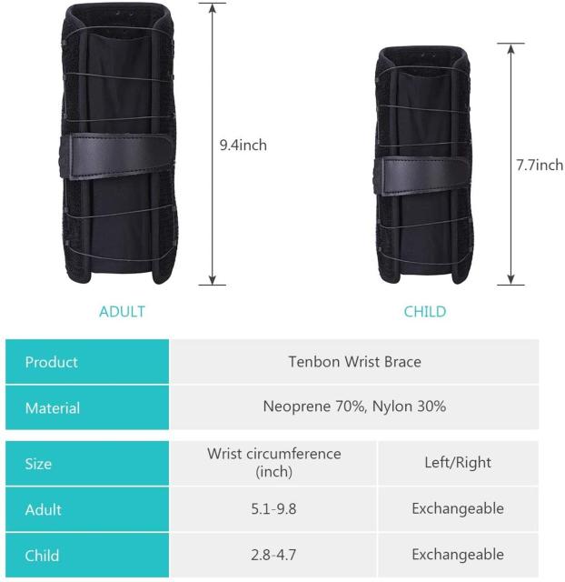 wrist strap pad hand support protection sprain wrist strap wrist strap splint - KiwisLove