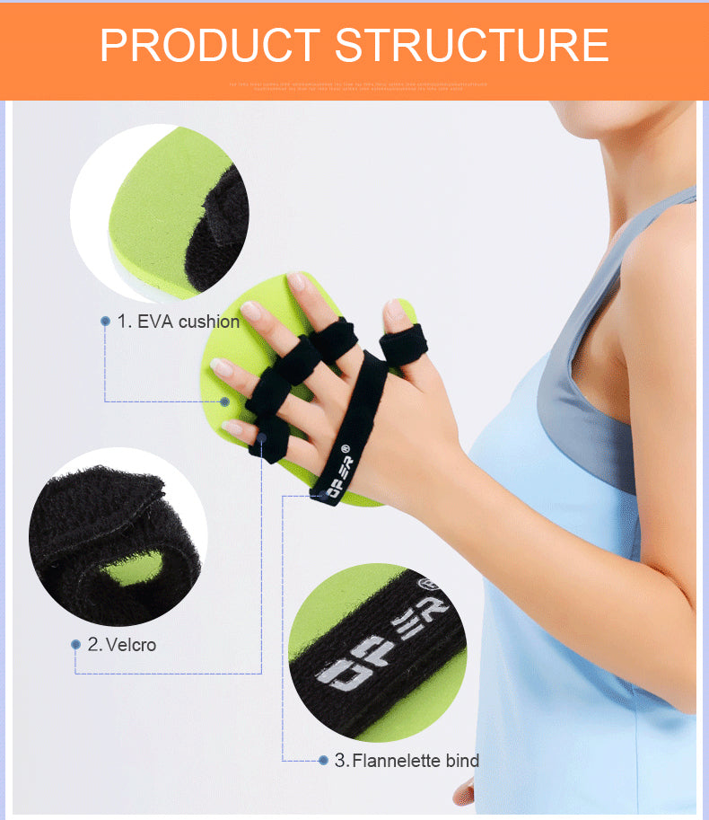 OPER Hand Finger Orthosis Split Finger support Reflex Stroke Hemiplegic - KiwisLove