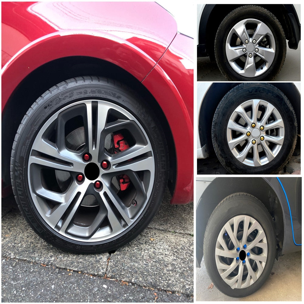 20PCS Car Wheel Nut Caps Protection Covers Caps Anti-Rust Auto Hub Screw Cover - KiwisLove