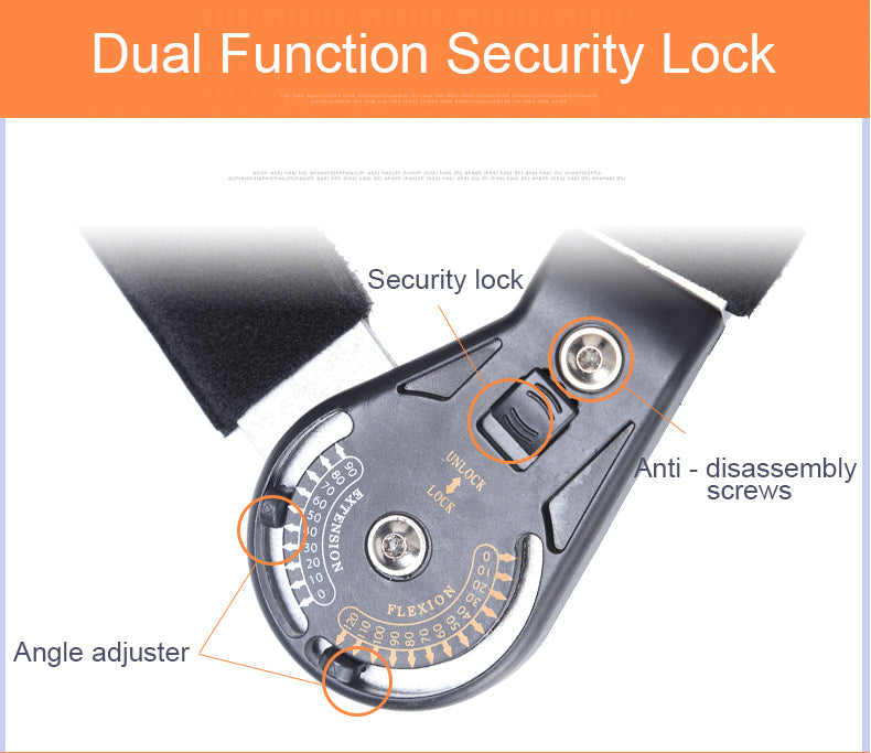 OPER Knee Pads Hinged Orthosis Brace Support Adjustable Ligament - KiwisLove