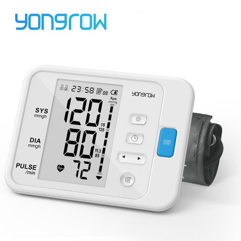 Yongrow Portable Digital Upper Arm Blood Pressure Monitor - KiwisLove