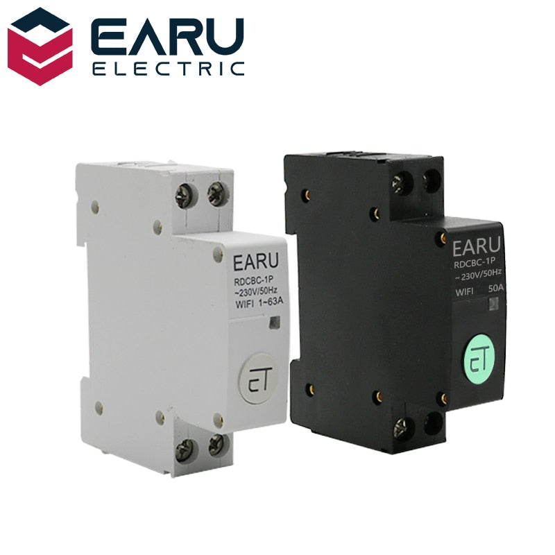 WIFI Circuit Breaker Smart Timer Relay Switch Tuya eWeLink APP Smart Home - KiwisLove