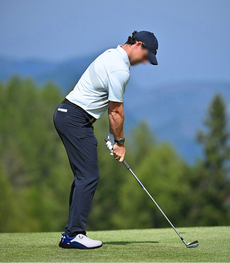 Pgm Breathable Men's Golf Shoes Waterproof Leather Rotating Knobs Sneakers - KiwisLove