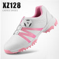 Pgm Breathable Women Golf Shoes Waterproof Leather Rotating Knobs Anti-Skid Sneakers - KiwisLove