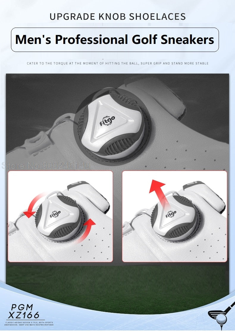 2021 PGM Golf Men Shoes Waterproof Breathable Anti Skid - KiwisLove
