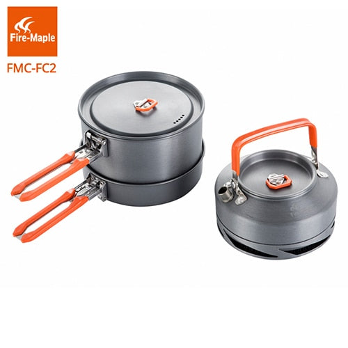 Fire Maple Camping  Pot KettleFry Pan Set Outdoor Camp Cooking Set - KiwisLove