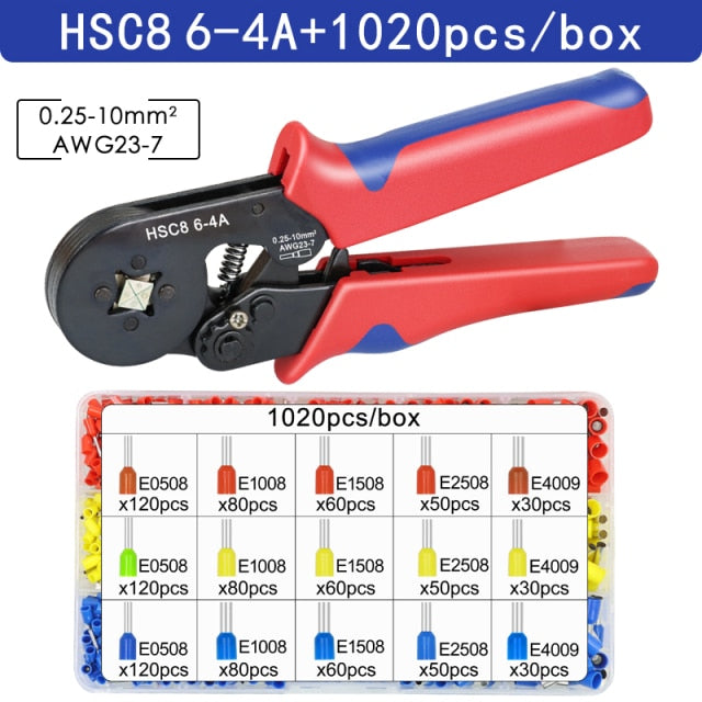 Tubular Terminal Crimping Tools Mini Electrical Pliers High Precision Clamp - KiwisLove