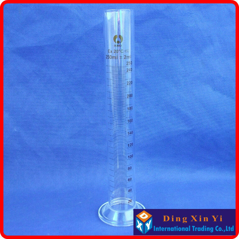 250ml glass graduated cylinder, measuring cylinder - KiwisLove