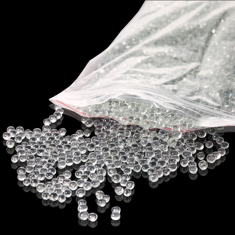 1000pcs/bag Dia Laboratory Glass Ball,Sand Grind Bead Solid high-precision transparent - KiwisLove