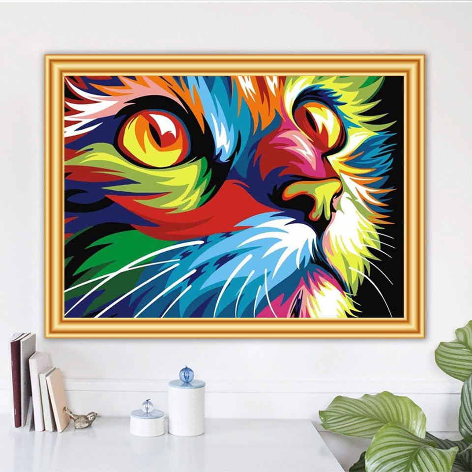 5D DIY Diamond Painting Kit Full Drill Square Mosaic Art Picture Rhinestones - KiwisLove