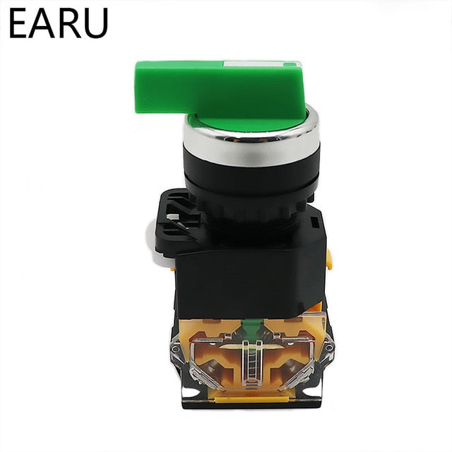 22MM Selector Knob Rotary Switch Latching Momentary 10A 400V Power - KiwisLove