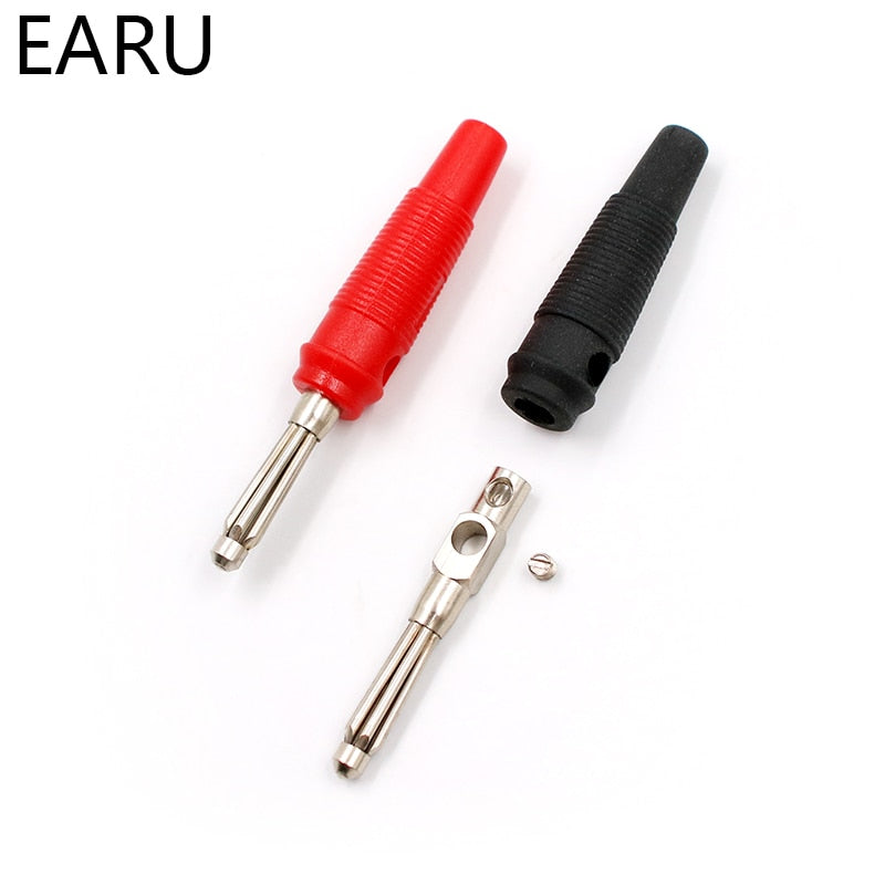 4MM Banana Plug Audio Speaker Connectors Amplifier Speaker - KiwisLove