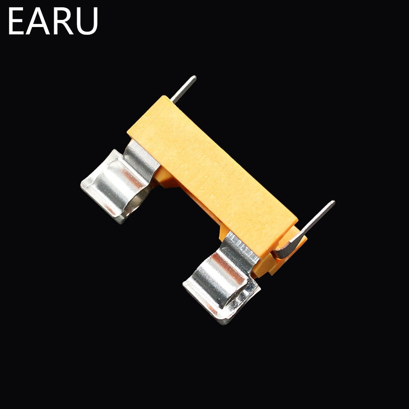 10pcs Panel Mount PCB for 5*20mm Glass Tube Fuse Holder Case - KiwisLove