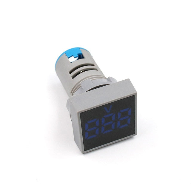 Mini Voltmeter Square Panel LED Digital Voltage Meter Indicator Light Tester - KiwisLove