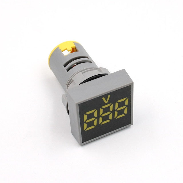 Mini Voltmeter Square Panel LED Digital Voltage Meter Indicator Light Tester - KiwisLove