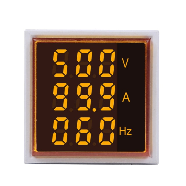 Digital Voltmeter Ammeter Hertz Meter  Indicator Tester - KiwisLove