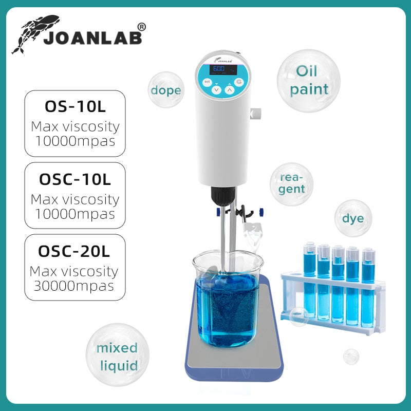 JOANLAB Laboratory Stirrer Electric Stirrer Digital Display Lab Mixer - KiwisLove