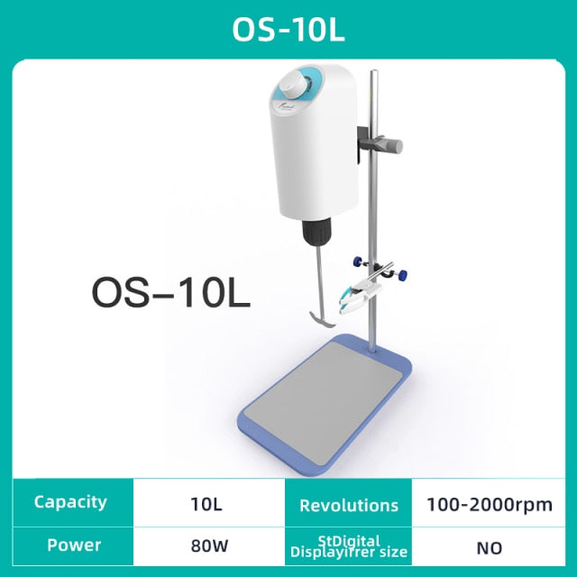 JOANLAB Laboratory Stirrer Electric Stirrer Digital Display Lab Mixer - KiwisLove