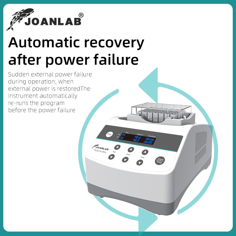 JOANLAB Mini Dry Bath Incubator With Heating Block 0.5/1.5/2/15/50ml - KiwisLove