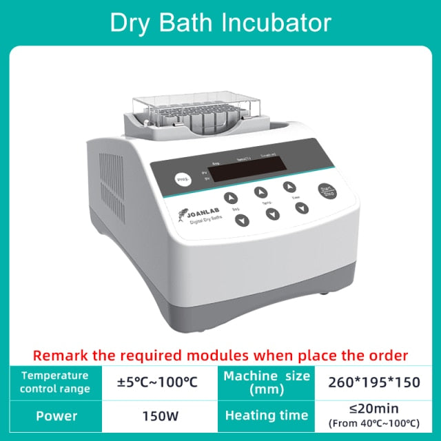 JOANLAB Mini Dry Bath Incubator With Heating Block 0.5/1.5/2/15/50ml - KiwisLove