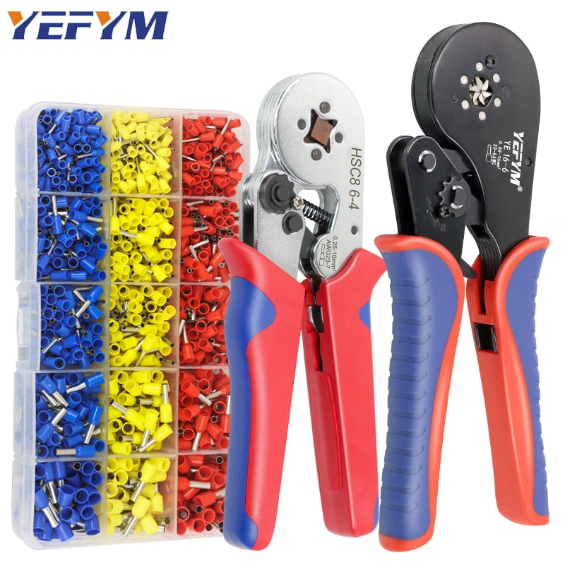 Tubular Terminal Crimping Pliers wire mini Ferrule crimper Household electricaltools - KiwisLove