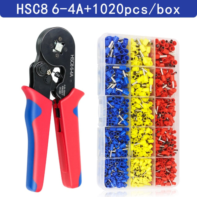 Tubular Terminal Crimping Pliers wire mini Ferrule crimper Household electricaltools - KiwisLove