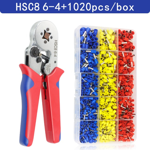 Tubular Terminal Crimping Pliers wire mini Ferrule crimper Household electricaltools - KiwisLove